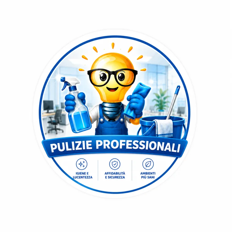 Genius mascot: Professional cleaning